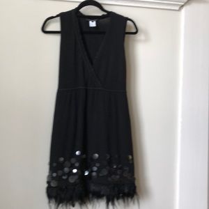 Nanette Lepore black cocktail dress.